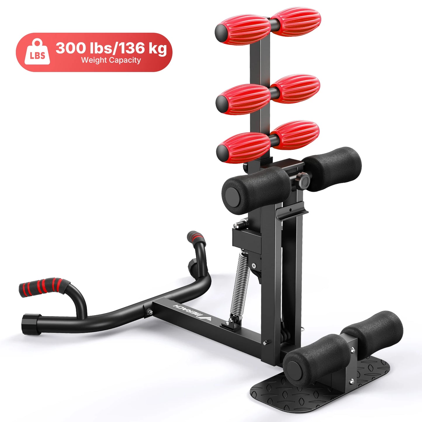 Merach Deep Squat Machine Adjustable Glutes Trainer Core Legs