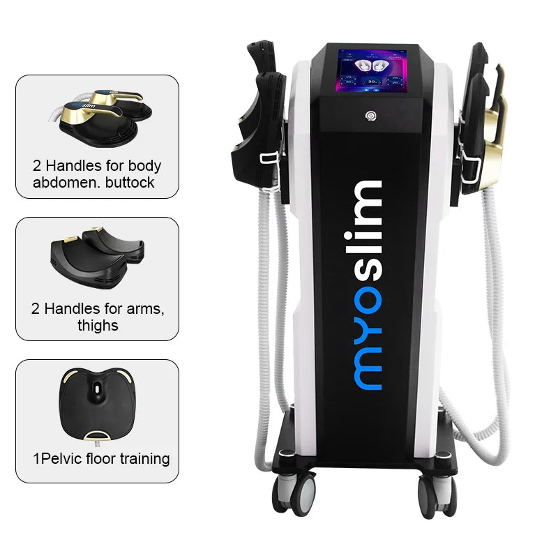 EMSZERO RF HI-EMT 6500W Body Sculpting Machine Five Handles Pelvic Girdle