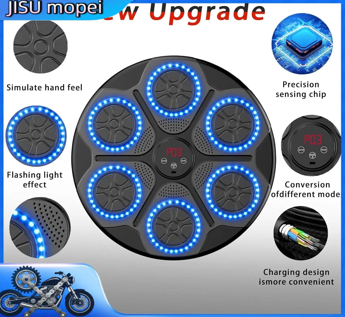 Intelligent Music Boxing Machine With LED Display And Bluetooth