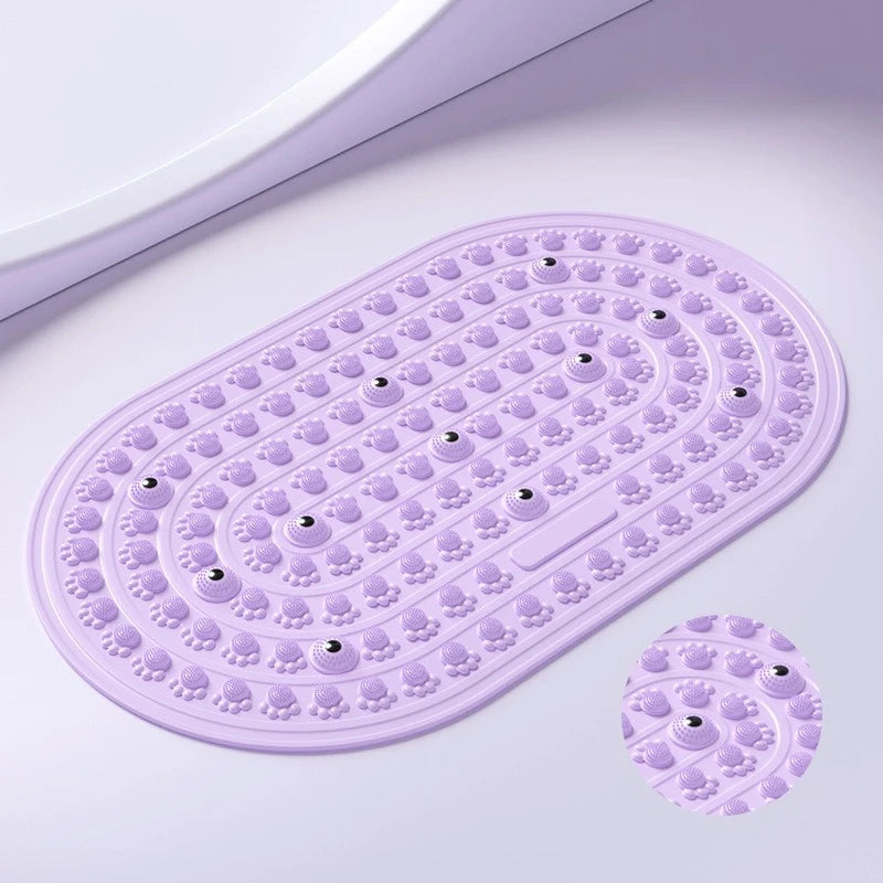 2026 Foot Yoga Massage Acupressure Board Mat Anti Fatigue Walk Stone Acupoint Mat Particle Portable Massage Tool For Walking
