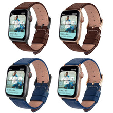 Load image into Gallery viewer, Apple Watch Replacement Band Leather 38mm/40mm/42mm/44mm - Elite Fitness Essentials