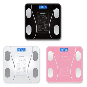 Bathroom USE Healthy Smart Electronic Weight scale Smart Health Solid Color Household Precision Weight Measurement LED Digital 0 Elite Fitness Essentials 