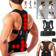 Load image into Gallery viewer, Men&#39;s Magnetic Posture Correcting Back Brace - Elite Fitness Essentials