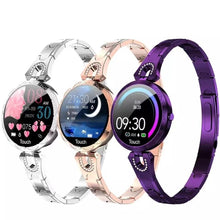 Load image into Gallery viewer, Waterproof Smart Fitness Bracelet w/ HR &amp; BP Monitor For Women - CLOSE OUT! - Elite Fitness Essentials