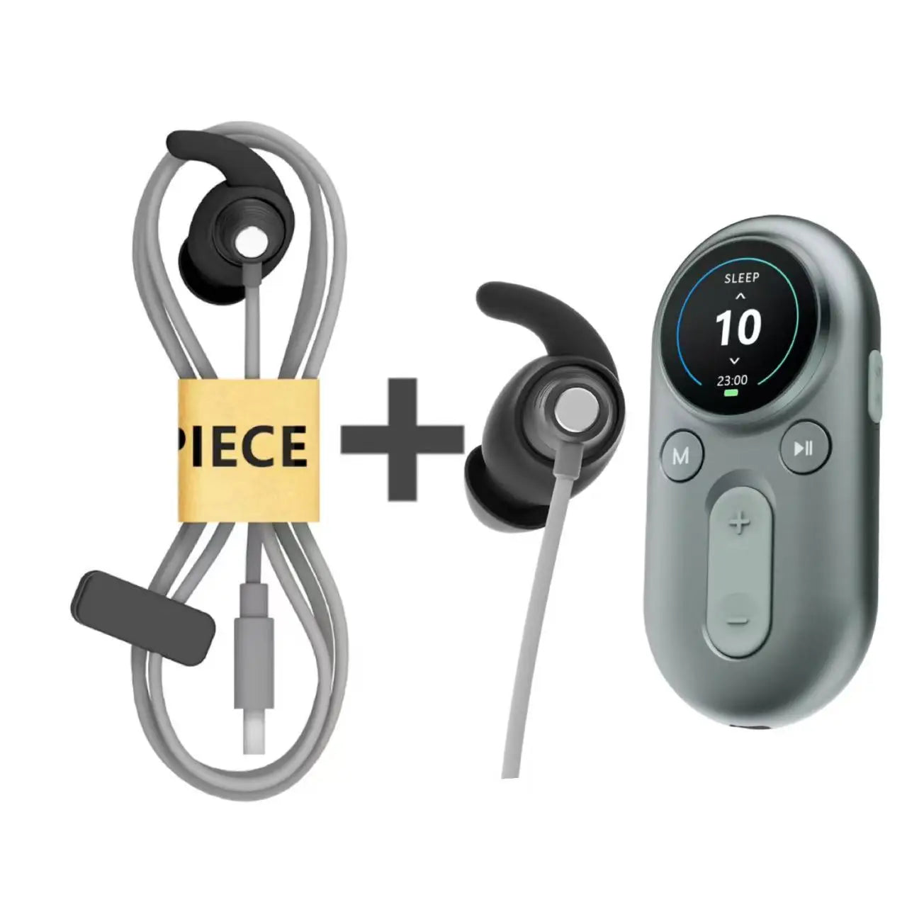 ZenoWell Luna Vagus Nerve Stimulator for Better Sleep Stress Relief | Portable Meditation Aid for HRV Training  Mindfulness