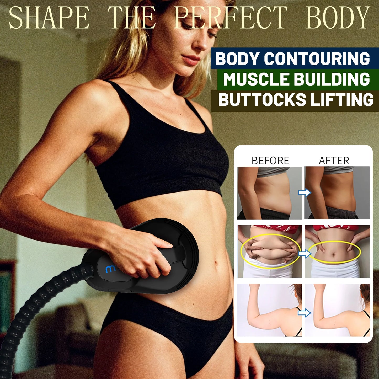 EMSZERO RF MYOslim Electromagnetic Body Sculpting Machine For Fat Loss