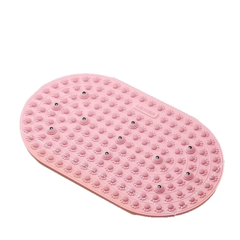 2026 Foot Yoga Massage Acupressure Board Mat Anti Fatigue Walk Stone Acupoint Mat Particle Portable Massage Tool For Walking