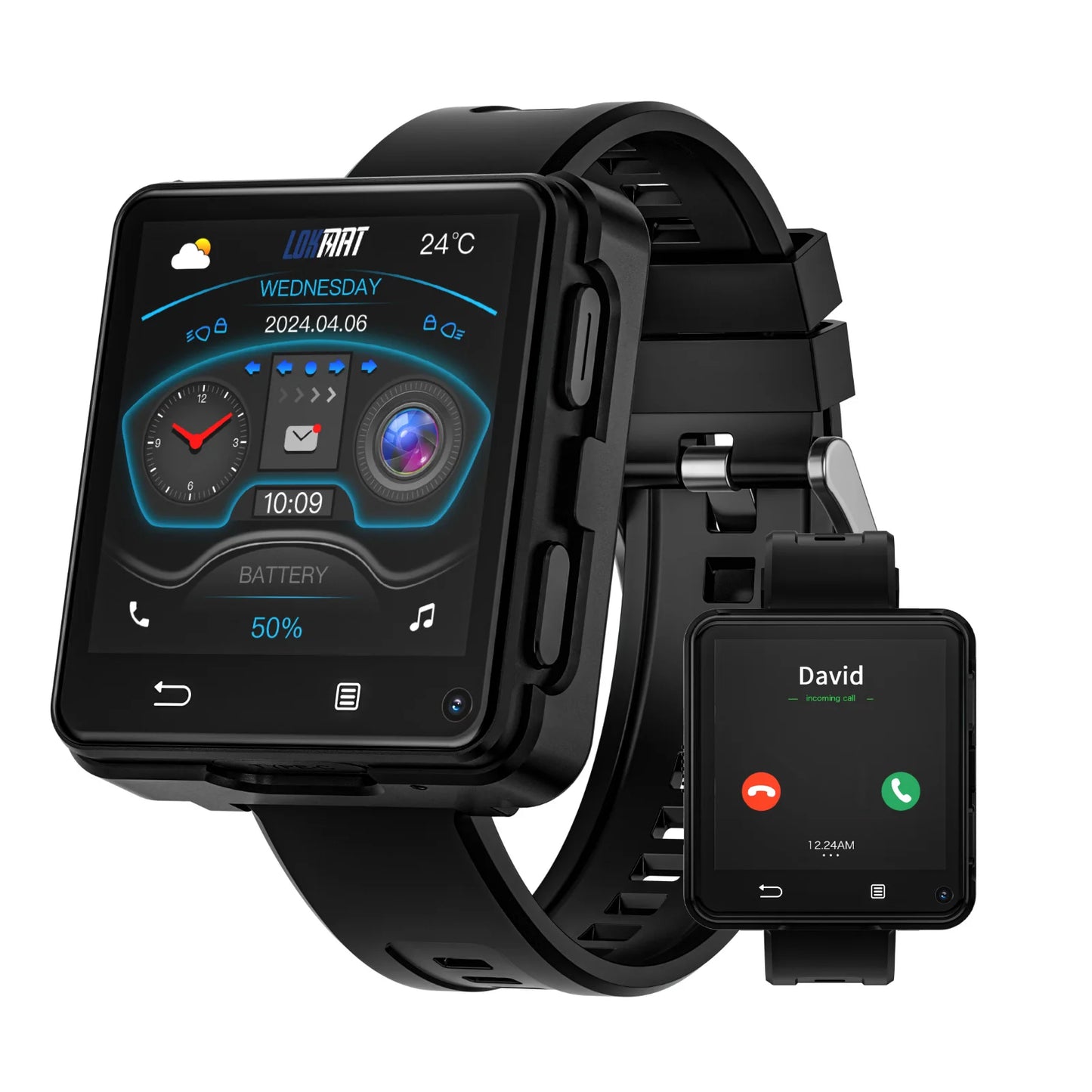 Domars Multi Language Smart Watch With Video Call App