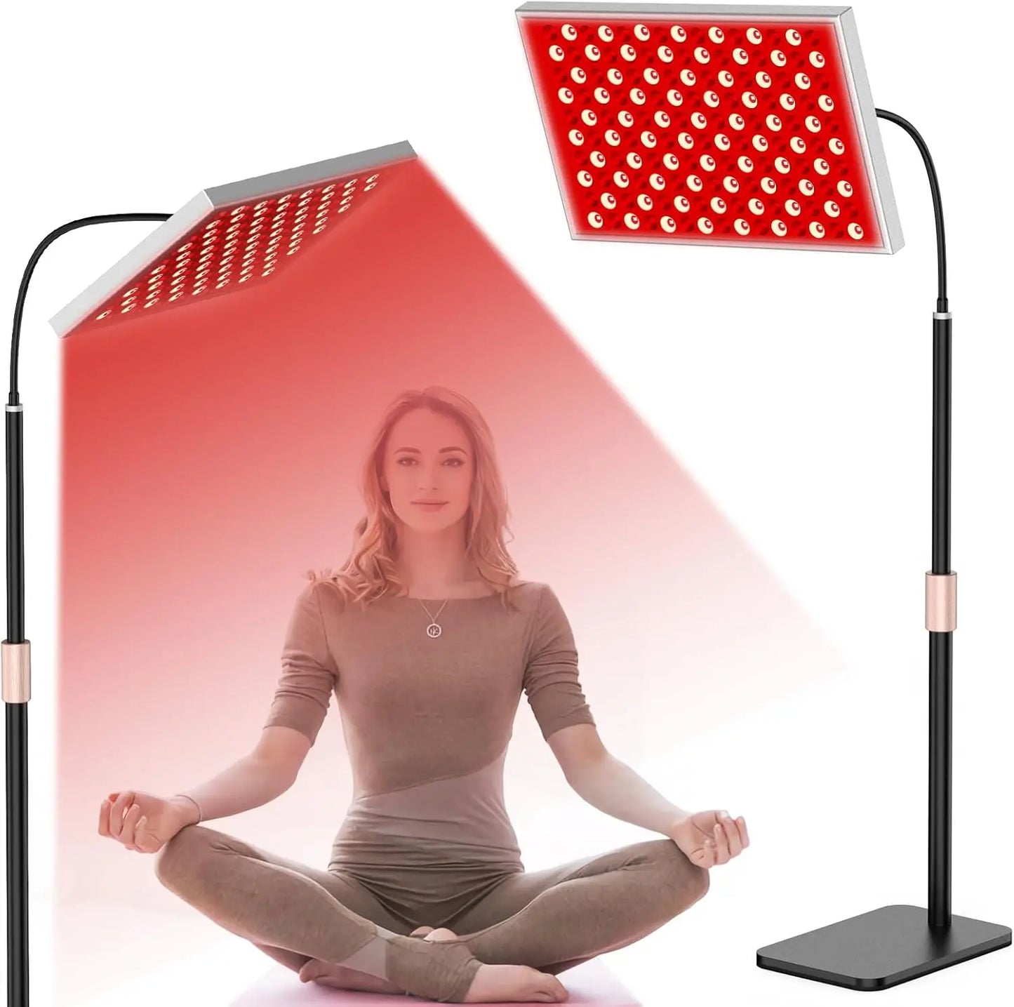225Pcs LED Red Light Panel Lamp for LED Light Back Pain Relief Weight Loss Slimming Machine Waist Shoulder Heat Massager