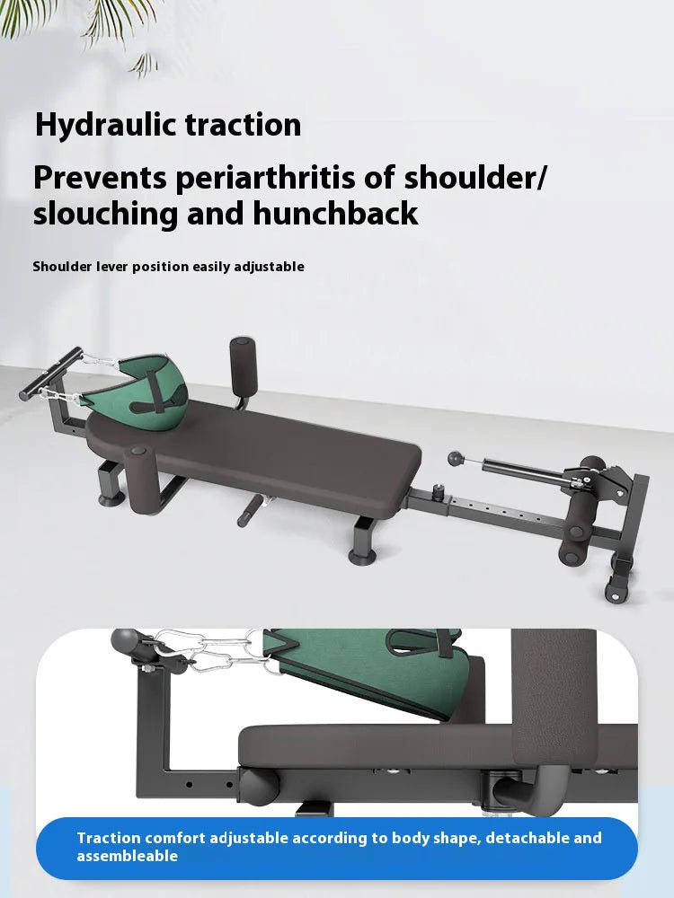 SRhxq Cervical and Lumbar Spine Traction Device for Home Use