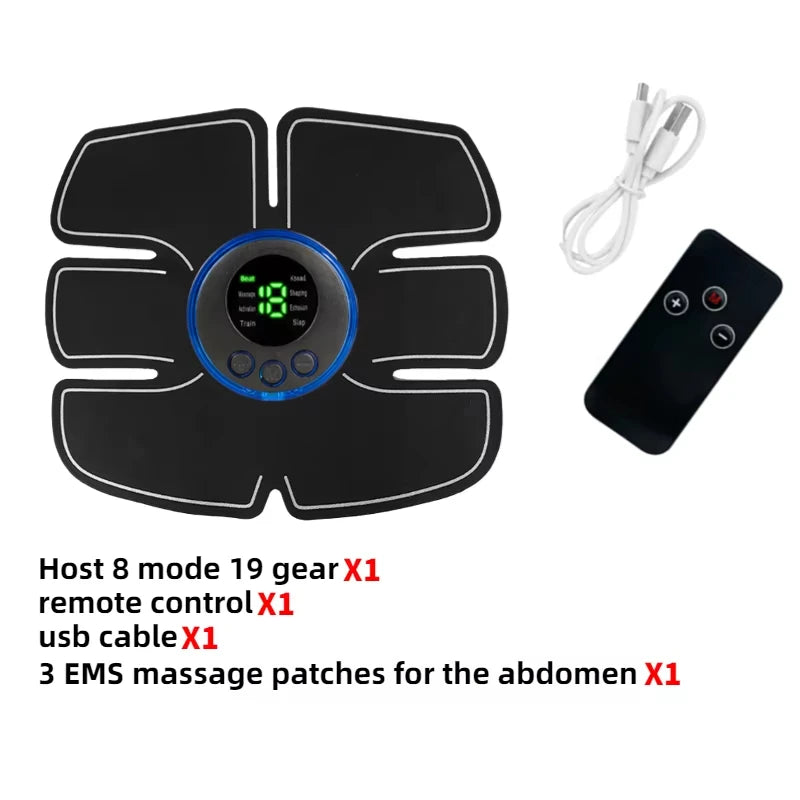 Electric Muscle Stimulator EMS Wireless Hip And Abdominal Trainer