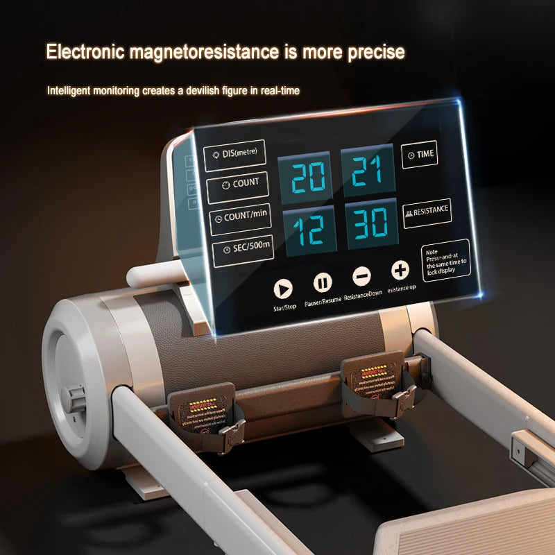 R-6301 Home Gym Rowing Machine With Magnetic Reluctance