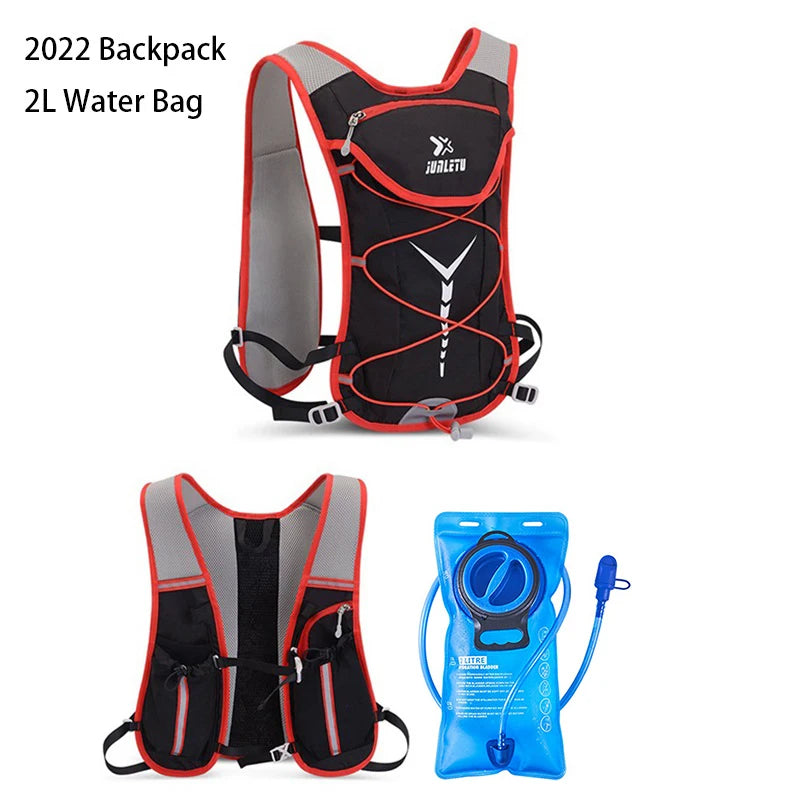 Lightweight Hydration Pack For Trail Running And Outdoor Water