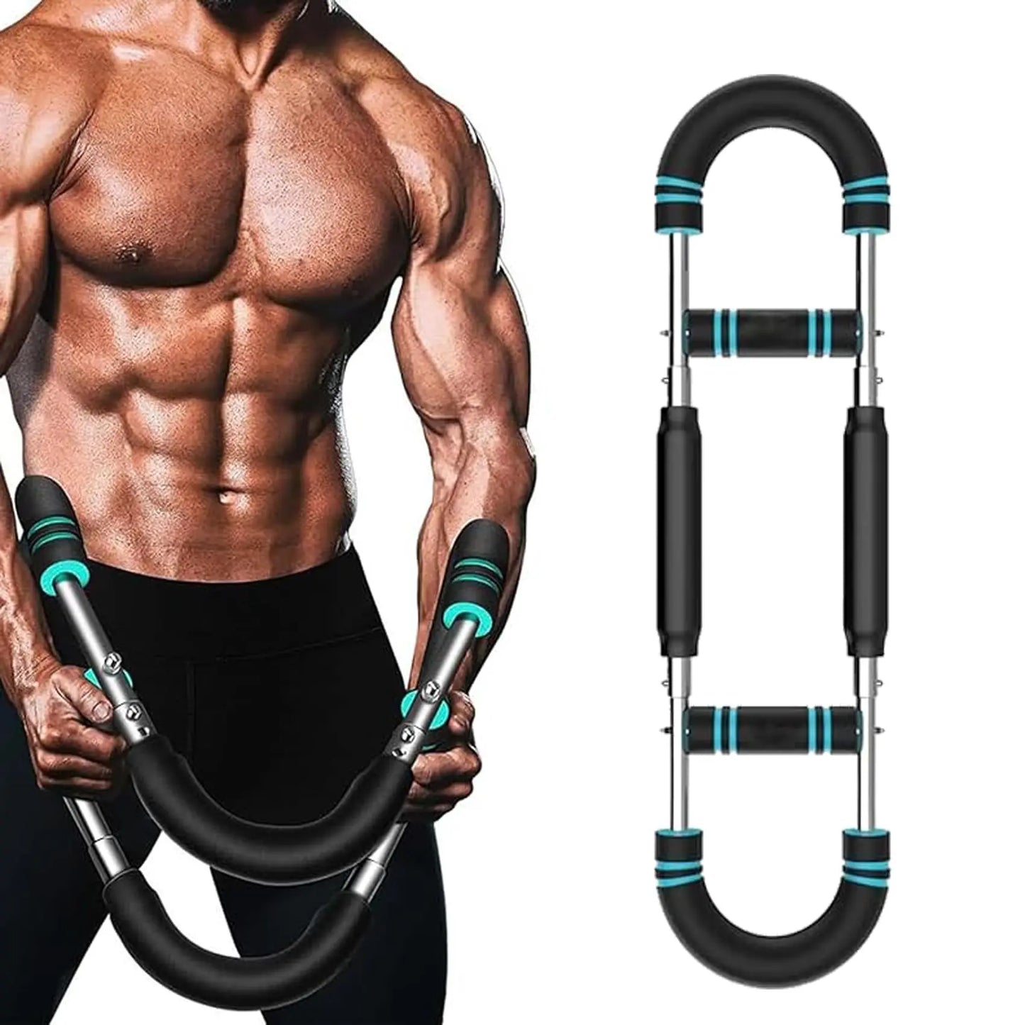 Adjustable Arm Trainer Resistance Detachable Chest Expander For Home Gym Strength Training