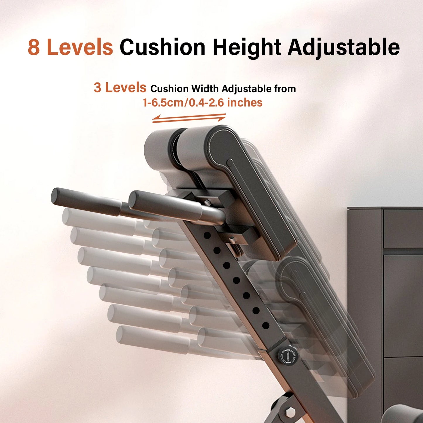 Folding Roman Chair Hyperextension Bench For Core Back Strength
