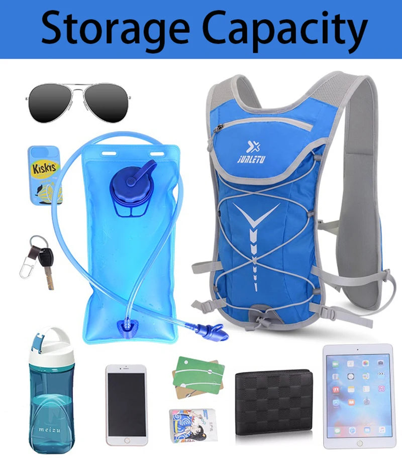 Lightweight Hydration Pack For Trail Running And Outdoor Water