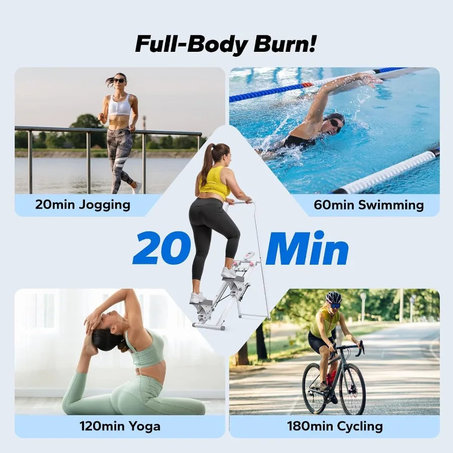 Stair Stepper Home Gym Climber For Full Body Workout