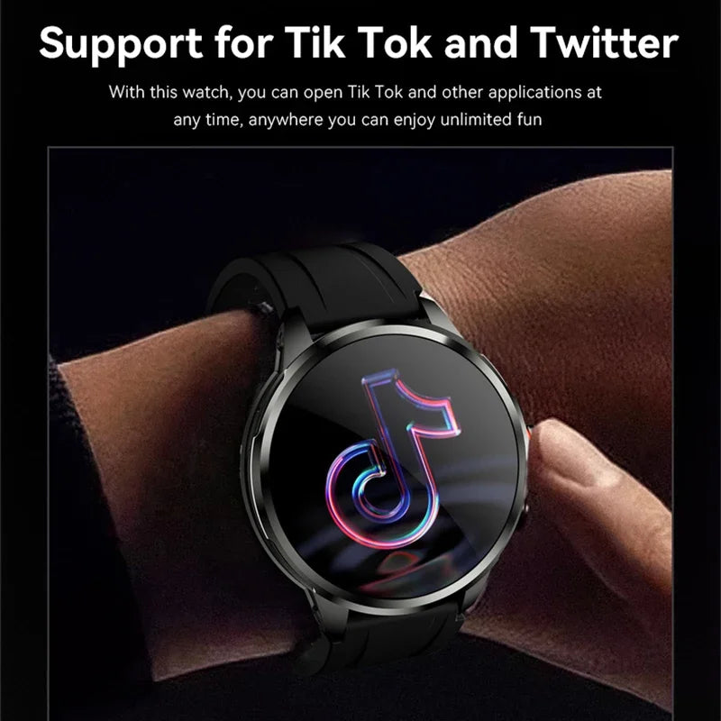 5G And 4G Smartwatch With AMOLED Camera GPS 16GB 256GB