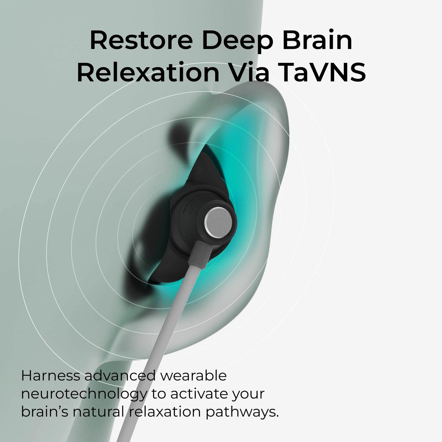 ZenoWell Luna Vagus Nerve Stimulator for Better Sleep Stress Relief | Portable Meditation Aid for HRV Training  Mindfulness