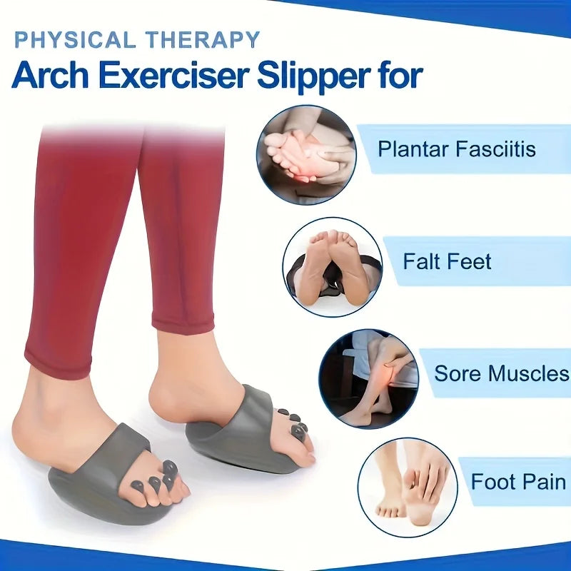 Slimming Toe Separator Slippers For Men And Women Indoor Massage