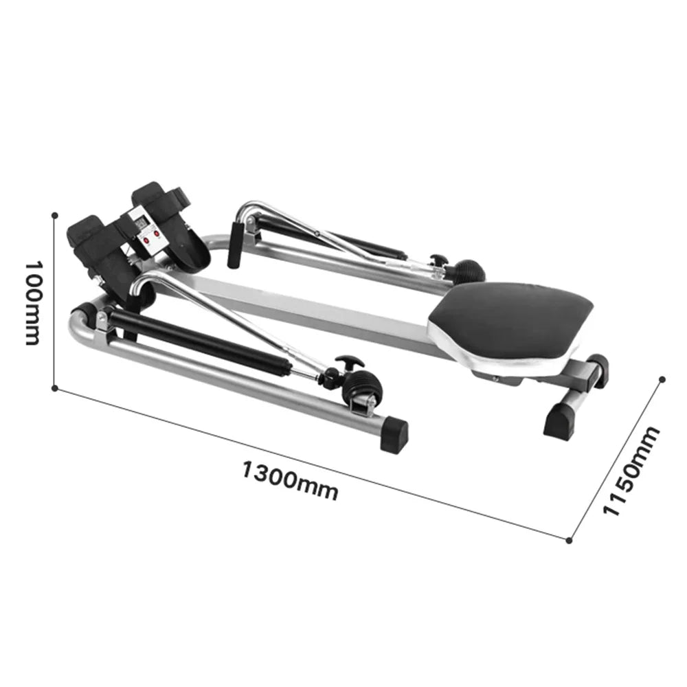 Home Gym Adjustable Rowing Machine With Double Hydraulic Resistance G006-A002