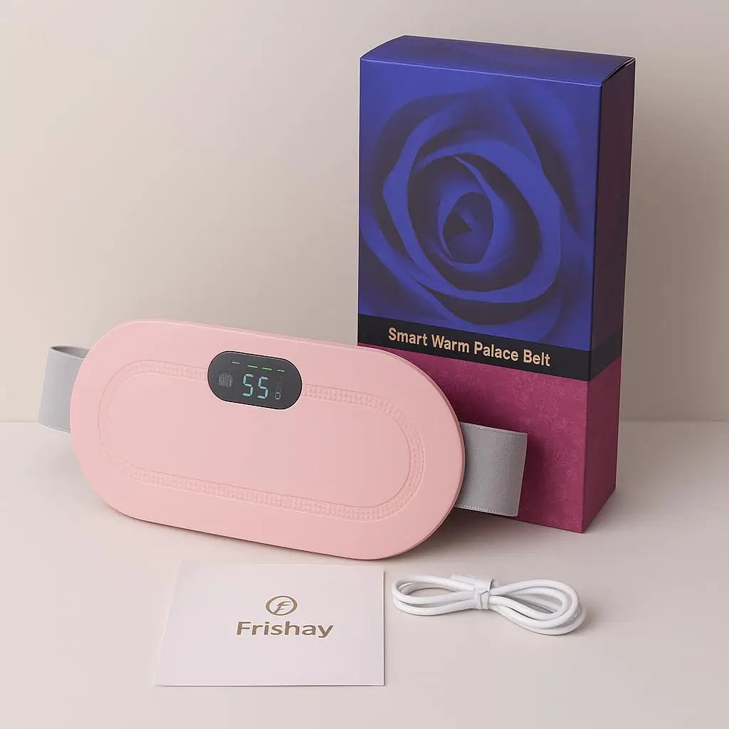 SOXW Cordless Heating Pad for Period Cramps 5000mAh 3 Levels