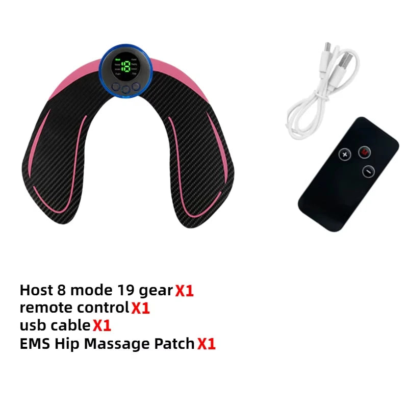 Electric Muscle Stimulator EMS Wireless Hip And Abdominal Trainer