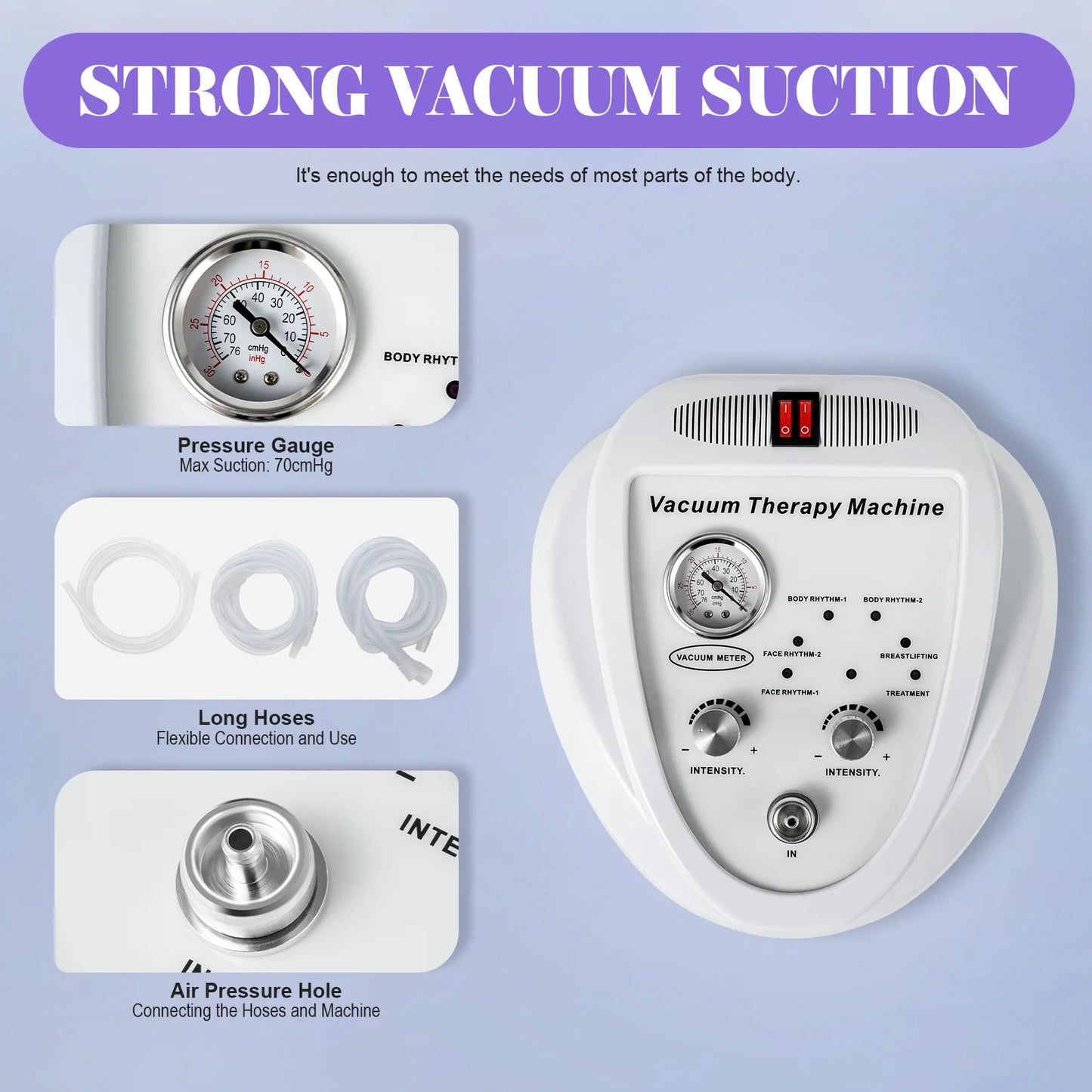 Vacuum Therapy Massage Machine for Body Shaping and Relaxation