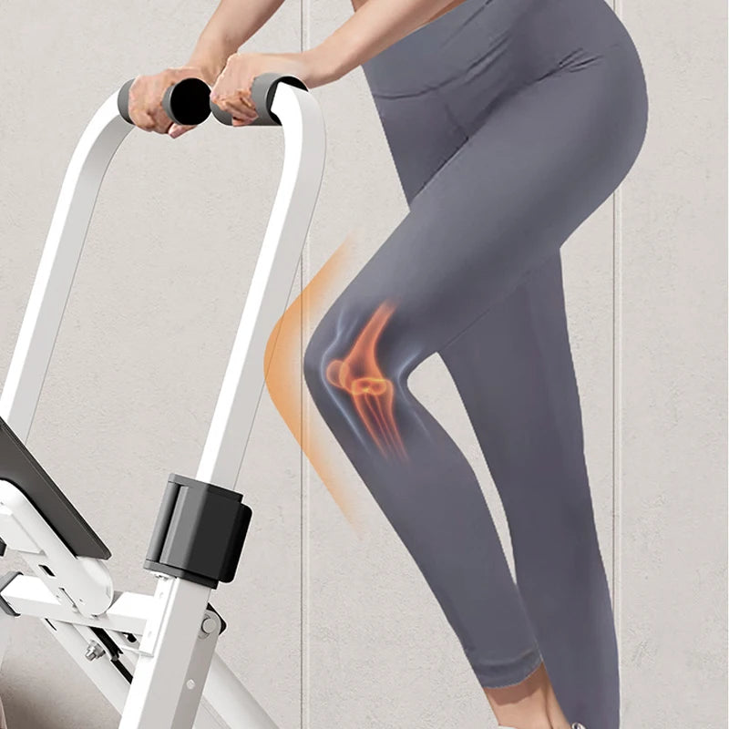 KBQ Vertical Climbing Machine Folding Exercise Equipment For Home Workout