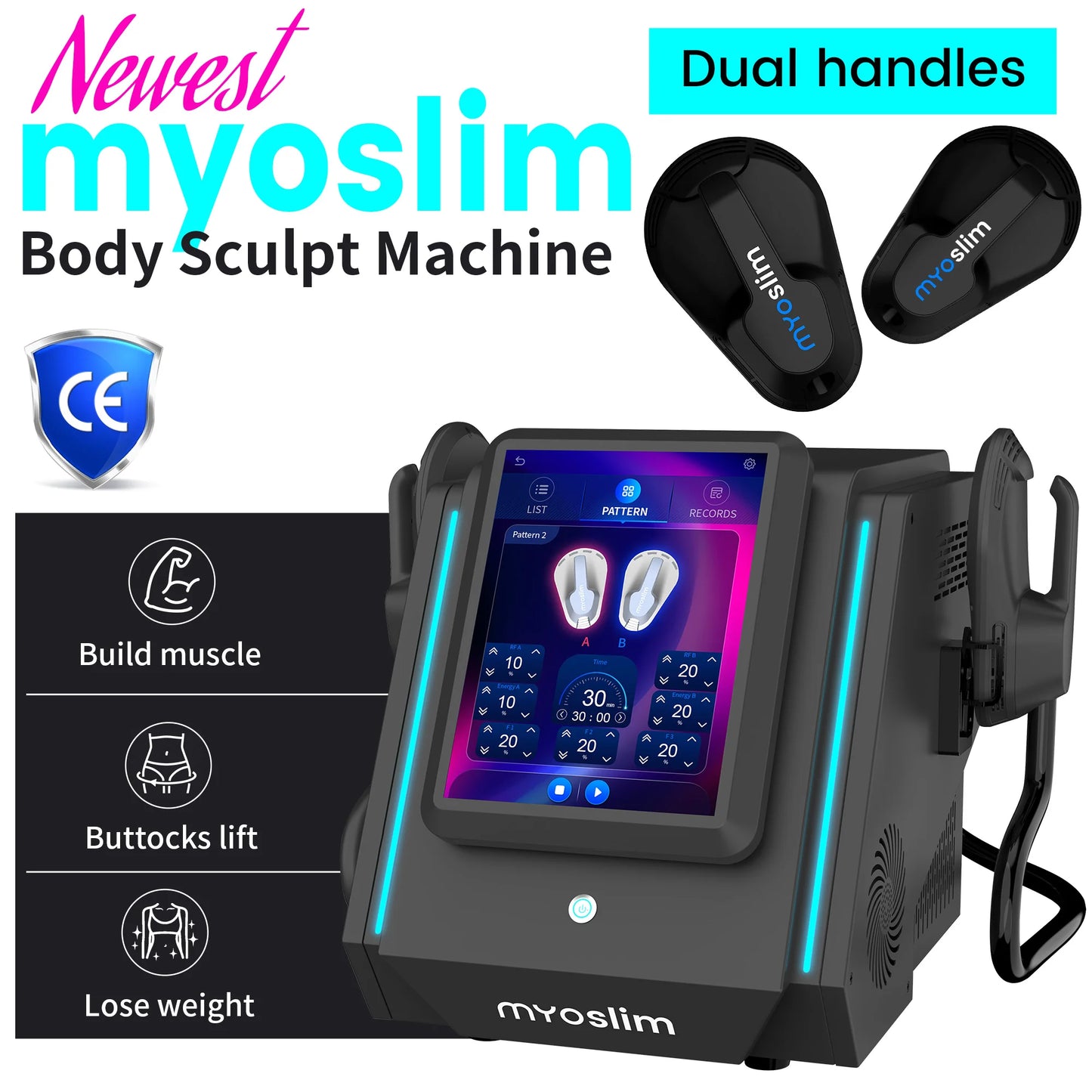 Emszero Body Sculpt Machine for Fat Loss and Muscle Toning