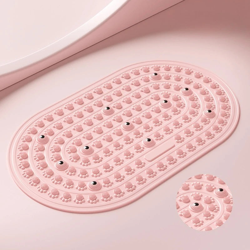 2026 Foot Yoga Massage Acupressure Board Mat Anti Fatigue Walk Stone Acupoint Mat Particle Portable Massage Tool For Walking