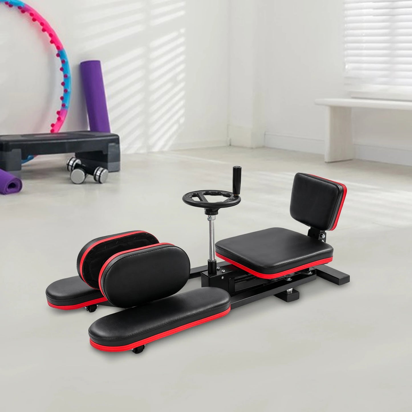 Leg Stretcher With Heavy Duty Steel Frame Machine For Home Gym