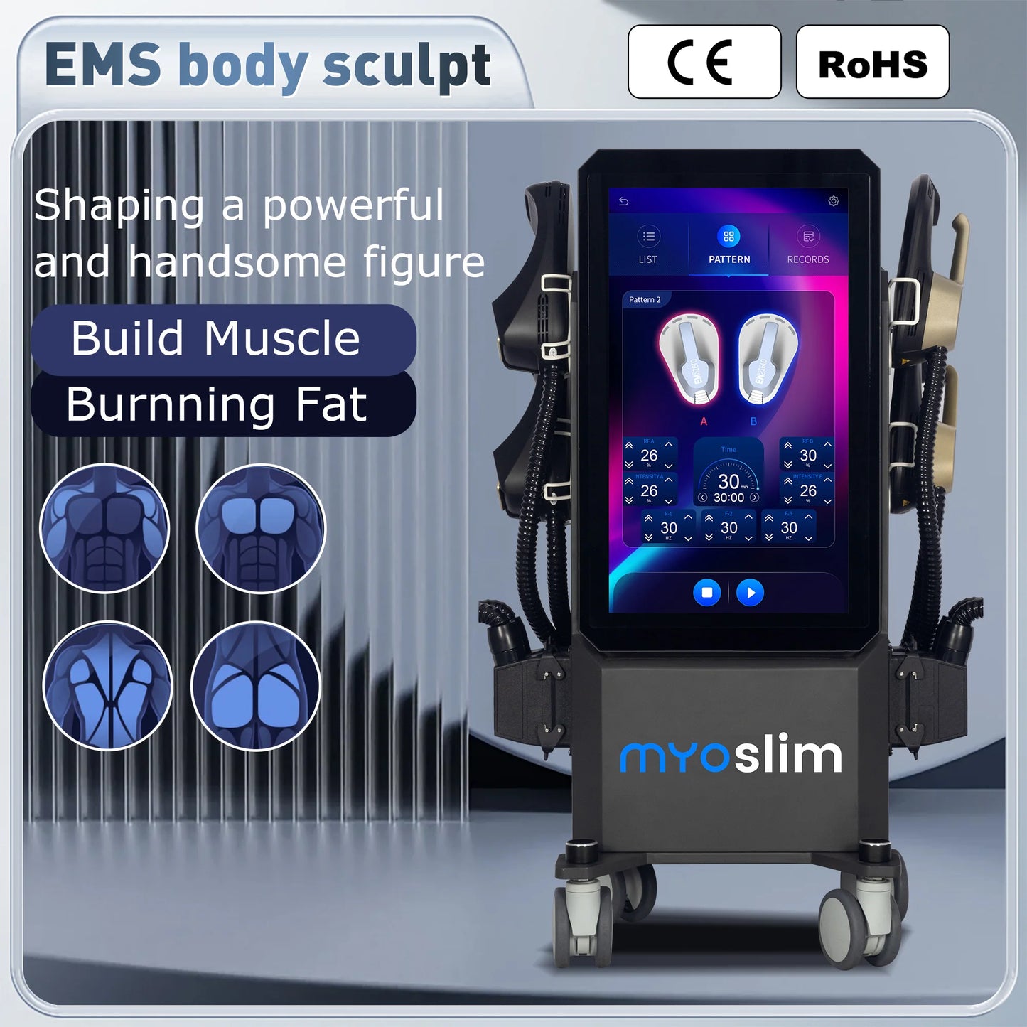 TAIXL Myoslim Slimming Machine For Body Sculpt And Fat Loss