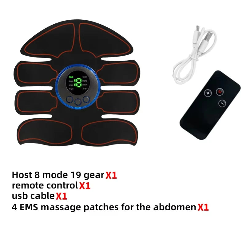 Electric Muscle Stimulator EMS Wireless Hip And Abdominal Trainer