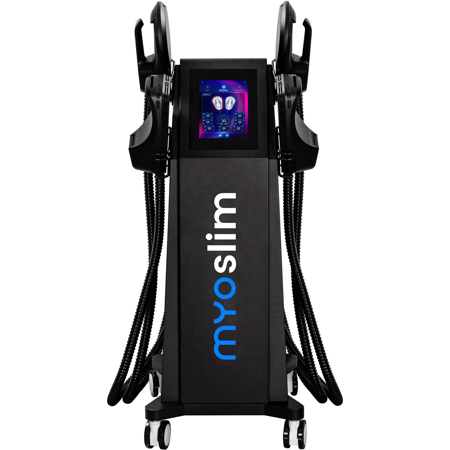 MYOSLIM 6500W EMS Body Sculpt Machine Copper Coils Touch Screen