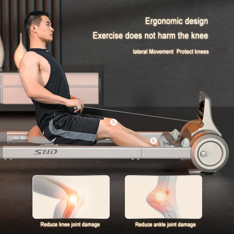 R-6301 Home Gym Rowing Machine With Magnetic Reluctance