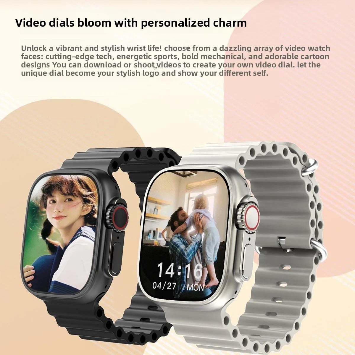 DT Ultra 4 Smart Watch GPS NFC BT Call IP68 Waterproof
