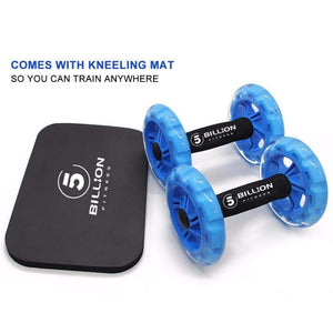 AB Roller Wheel with kneeling mat - Elite Fitness Essentials