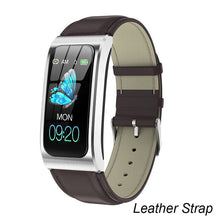 Load image into Gallery viewer, Active Heart Sport Bracelet 0 Elite Fitness Essentials SILVER LEATHER 