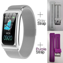 Load image into Gallery viewer, Active Heart Sport Bracelet 0 Elite Fitness Essentials SILVER STEEL GR PUR 