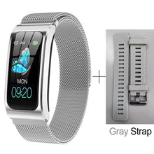 Load image into Gallery viewer, Active Heart Sport Bracelet 0 Elite Fitness Essentials SILVER STEEL GRAY 
