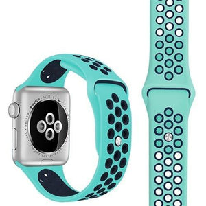 Apple Watch Replacement Band Breathable Silicone 38mm/40mm/42mm/44mm - Elite Fitness Essentials