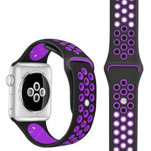 Load image into Gallery viewer, Apple Watch Replacement Band Breathable Silicone 38mm/40mm/42mm/44mm - Elite Fitness Essentials
