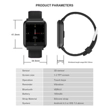 Load image into Gallery viewer, Elite Smart Watch w/ HR &amp; BP Monitor - Elite Fitness Essentials