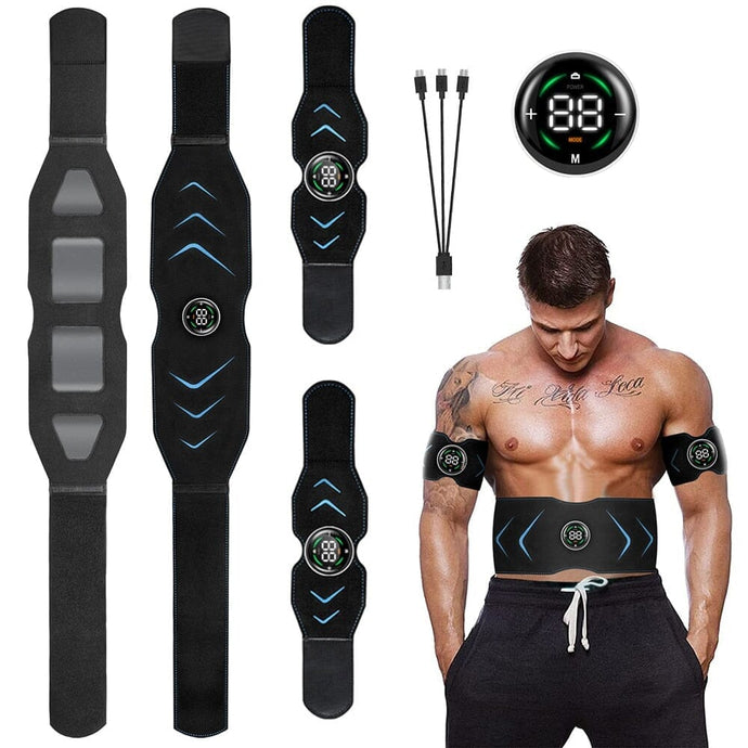 EMS Muscle Fitness Stimulator Belt 0 Elite Fitness Essentials 