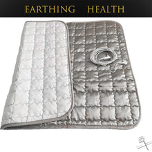 Load image into Gallery viewer, Grounded Pure Silver Seat Mat Elite Fitness Essentials Earthing cord 