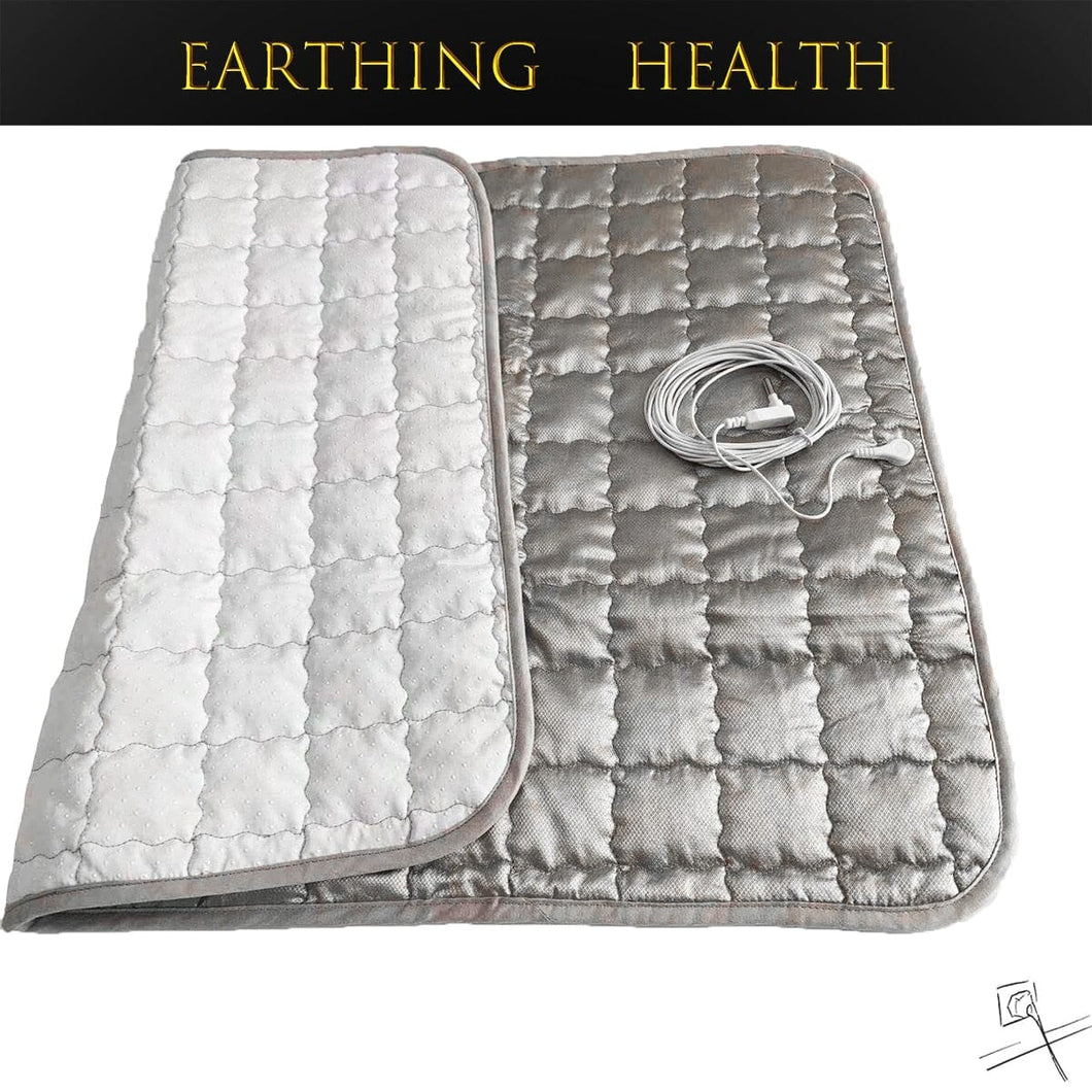 Grounded Pure Silver Seat Mat Elite Fitness Essentials Earthing cord 