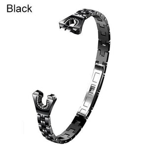 H8 Stainless Steel Metal Replacement Smart Watch Bands 0 Elite Fitness Essentials Black 