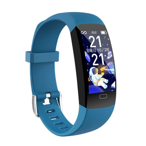 IP68 Fitness Tracker Bracelet 0 Elite Fitness Essentials Blue 