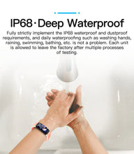 Load image into Gallery viewer, IP68 Waterproof Swimming Body Temperature Fitness Tracker Bracelet Women Heart Rate Blood Oxygen Smart Watch Japanese Support 0 Elite Fitness Essentials 